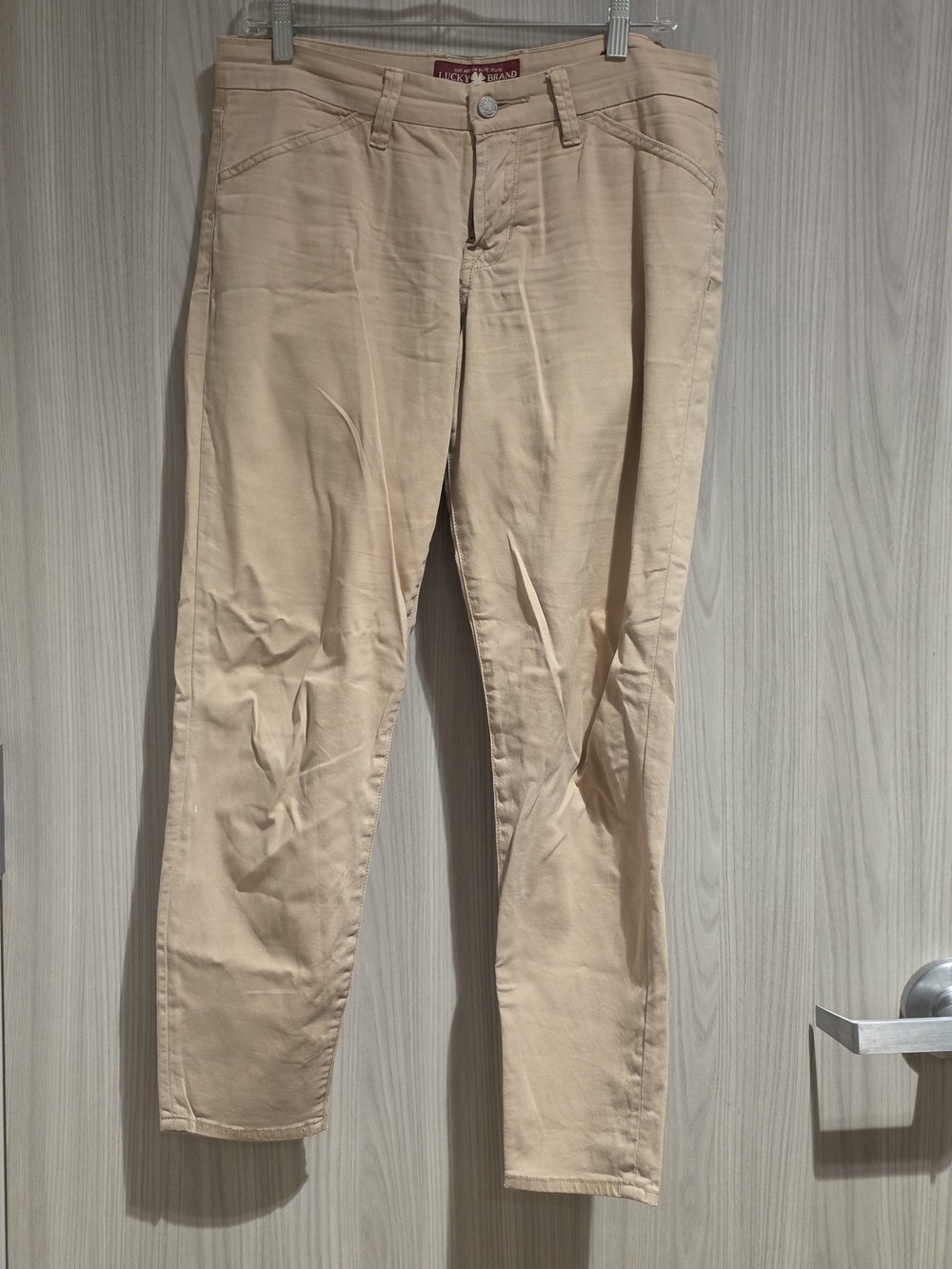 Lucky Brand Women's Light Tan Sweet Chino
